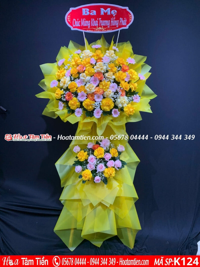 Kệ hoa chúc mừng khai trương hoa tươi Vũng Tàu
