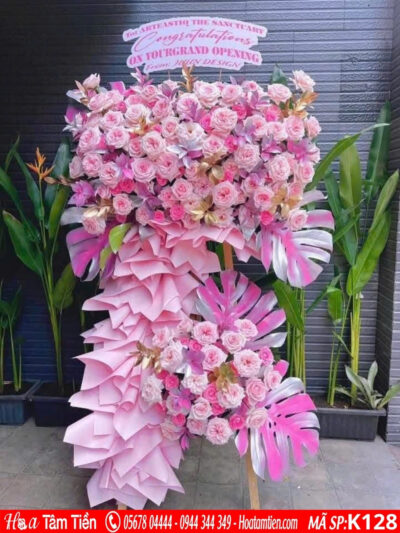 Kệ hoa khai trương tiệm hoa tươi Vũng Tàu xinh