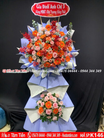 Kệ hoa khởi công shop hoa tươi phường 3 Vũng Tàu – hoa tươi Vũng Tàu