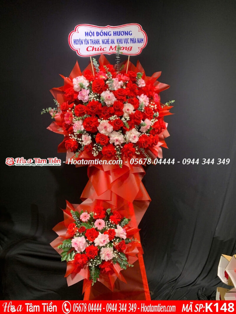 Kệ hoa khai giảng shop hoa tươi phường 5 Vũng Tàu – shop hoa tươi Vũng Tàu