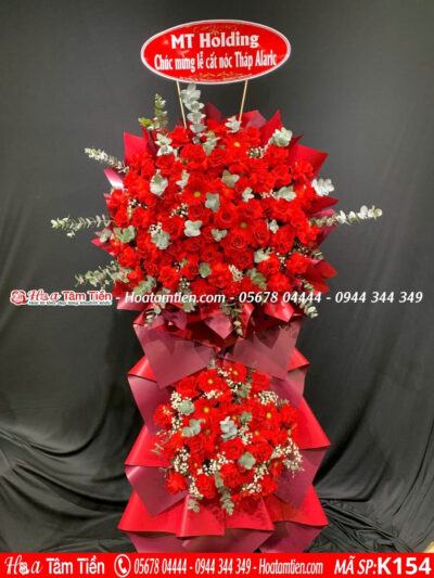 Kệ hoa khai giảng shop hoa tươi phường 11 Vũng Tàu – Hoa Tâm Tiền