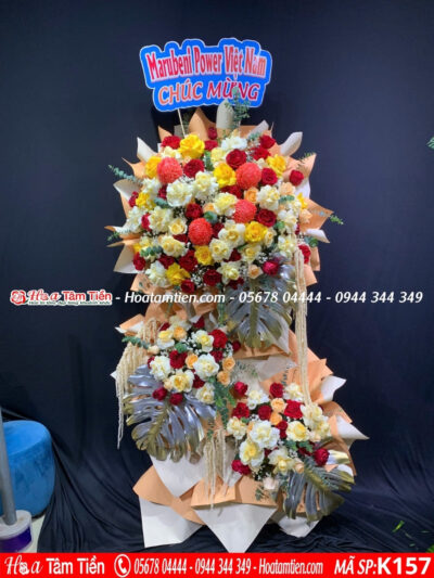 Kệ hoa động thổ shop hoa tươi phường Thắng Nhì Vũng Tàu – shop hoa Vũng Tàu