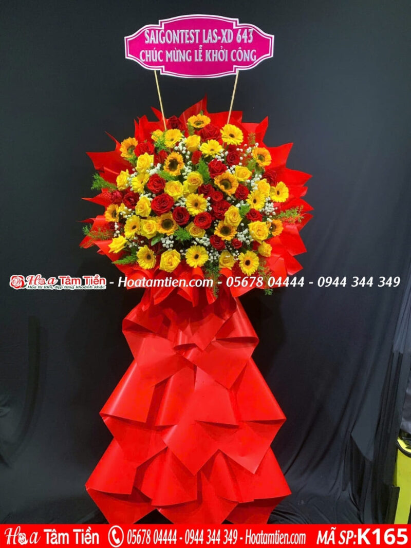 Kệ hoa tổng kết shop hoa tươi Phước Tỉnh – Hoa Tâm Tiền Vũng Tàu