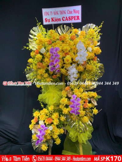 Kệ hoa khởi công shop hoa tươi Hòa Long Bà Rịa – Hoa Tâm Tiền Vũng Tàu