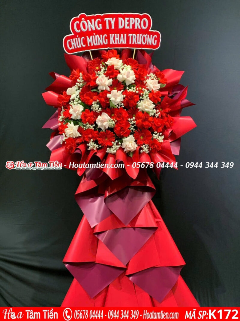 Kệ hoa khai giảng shop hoa tươi Long Điền – shop hoa Vũng Tàu