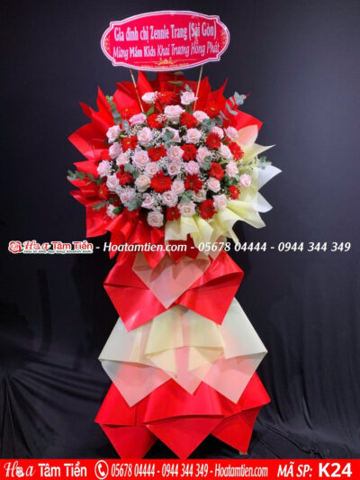 Shop hoa tươi Vũng Tàu chuyên kệ chúc mừng