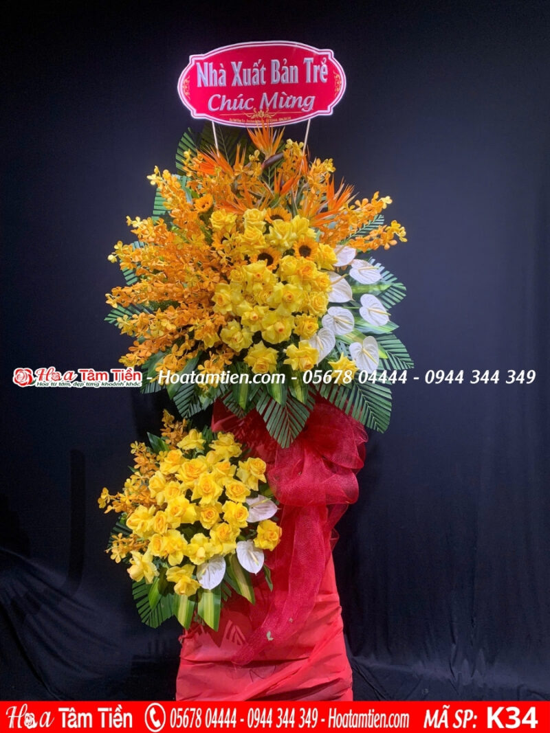Kệ hoa khai trương dành cho showroom