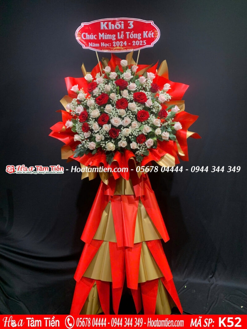 Kệ hoa chúc mừng hoa tươi vũng tàu