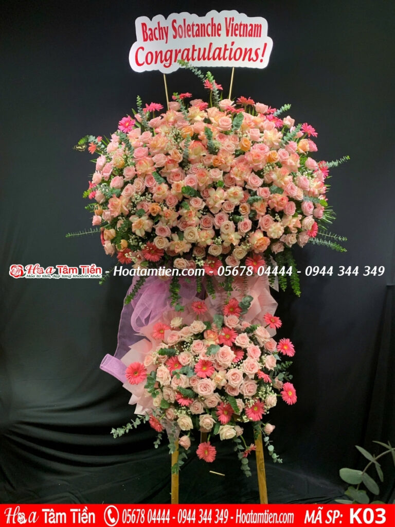 Hoa Tâm Tiền Vũng Tàu Shop hoa khai trương Vũng Tàu thiết kế hiện đại