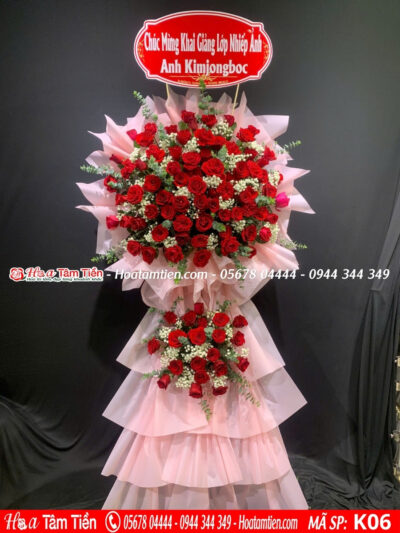 Hoa khai trương phường Tam Thắng rực rỡ
