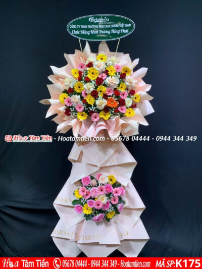Kệ hoa động thổ shop hoa Vũng Tàu phường 2 – Hoa Tâm Tiền