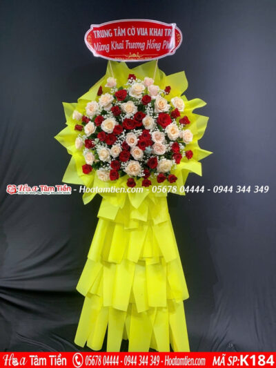 Kệ hoa khai giảng shop hoa tươi Vũng Tàu phường 11 – Hoa Tâm Tiền