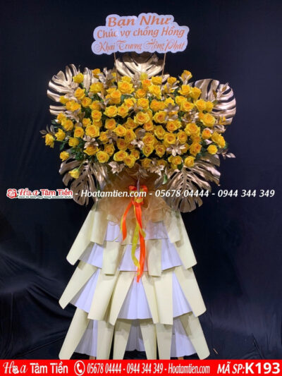 Kệ hoa động thổ shop hoa tươi Vũng Tàu Bãi Sau – shop hoa tươi Vũng Tàu