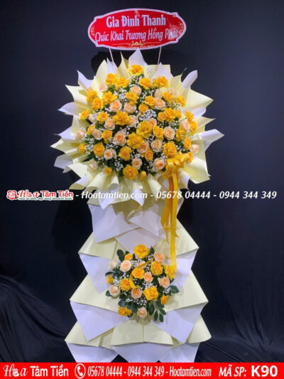 Shop hoa tươi Vũng Tàu – kệ khai trương sang trọng