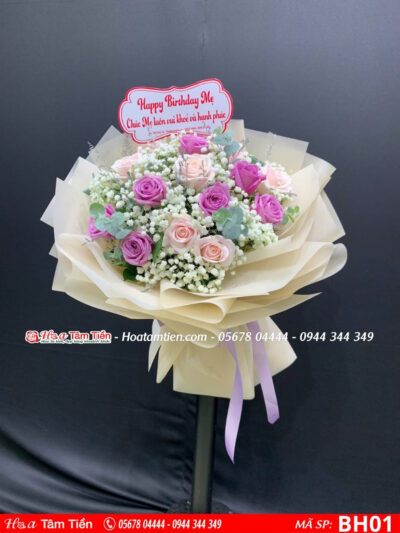Bó hoa cầu hôn lãng mạn từ Shop Hoa Tươi Tâm Tiền Vũng Tàu