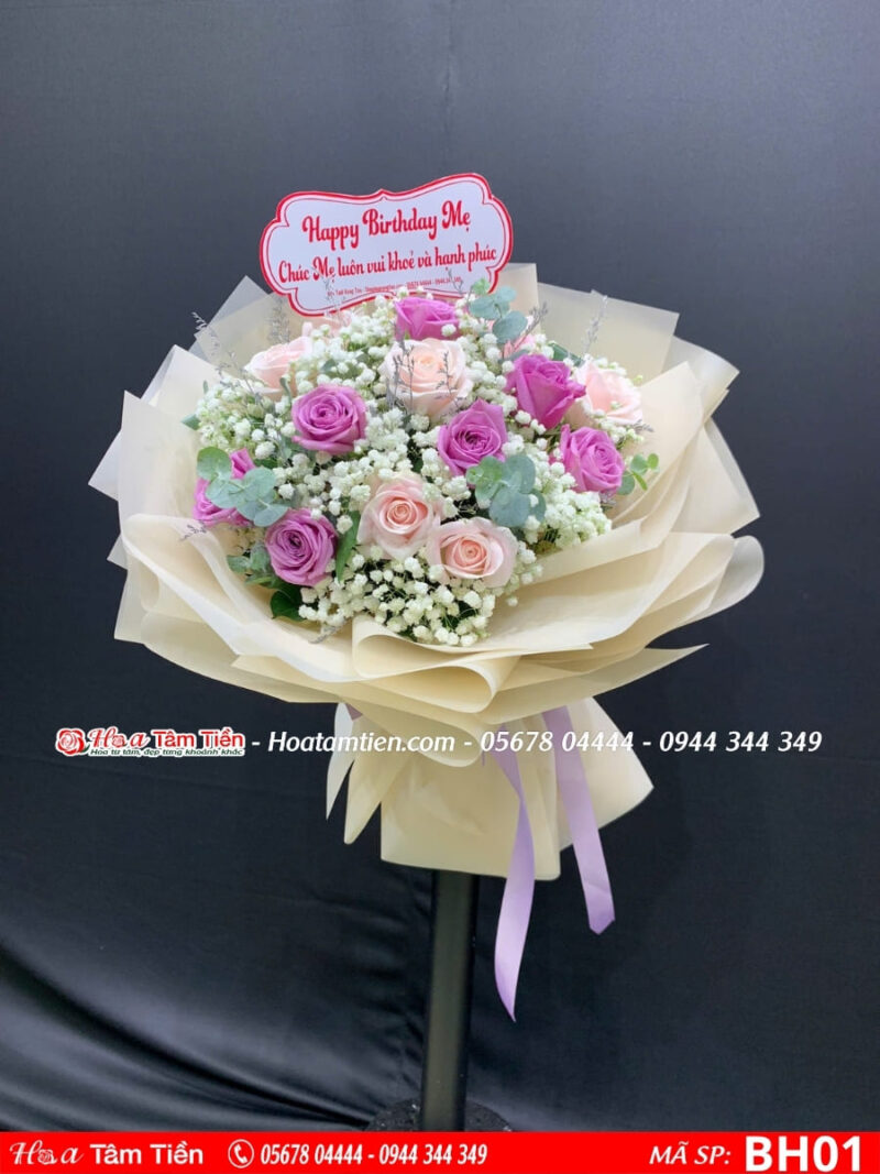 Bó hoa cầu hôn lãng mạn từ Shop Hoa Tươi Tâm Tiền Vũng Tàu