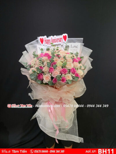 Bó hoa 8/3 cao cấp tại Shop Hoa Tươi Tâm Tiền Vũng Tàu