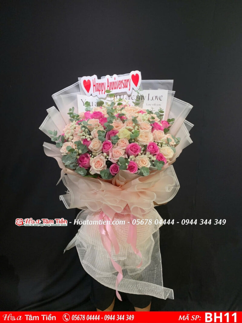 Bó hoa 8/3 cao cấp tại Shop Hoa Tươi Tâm Tiền Vũng Tàu