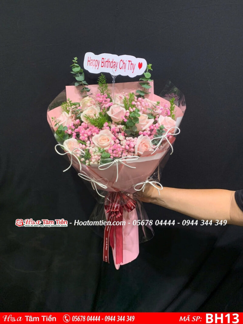 Bó hoa xin lỗi sang trọng tại Shop Hoa Tươi Tâm Tiền