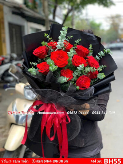 Bó hoa kỷ niệm cưới phong cách hiện đại