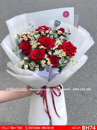 Bó hoa sinh nhật mẹ yêu tại Tiệm Hoa Tươi Vũng Tàu