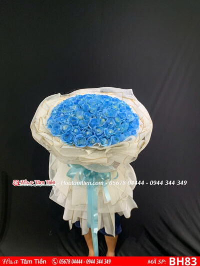 Bó Hoa Hồng Xanh Khổng Lồ tại hoa tươi tâm tiền vũng tàu