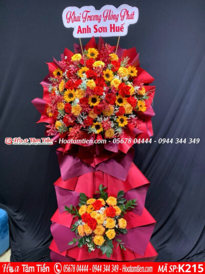Kệ hoa chúc tổng kết Phước Tỉnh – shop hoa Vũng Tàu