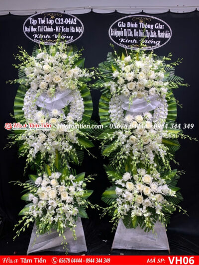 Hoa Tâm Tiền cung cấp hoa tang lễ vũng tàu tươi đẹp, giao nhanh, chất lượng tại Vũng Tàu