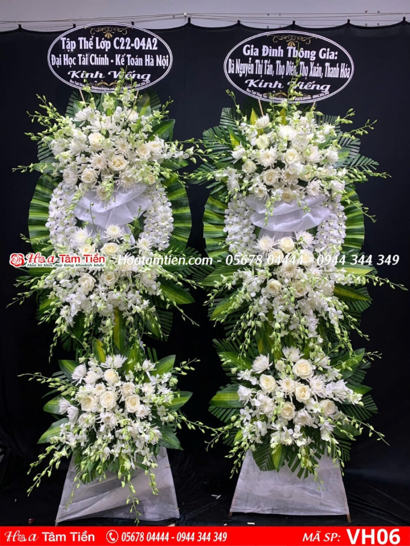Hoa Tâm Tiền cung cấp hoa tang lễ vũng tàu tươi đẹp, giao nhanh, chất lượng tại Vũng Tàu