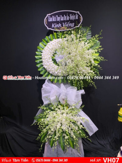 Shop Hoa Tâm Tiền Vũng Tàu cung cấp hoa viếng đám tang vũng tàu tươi đẹp, giao nhanh, chất lượng tại Vũng Tàu