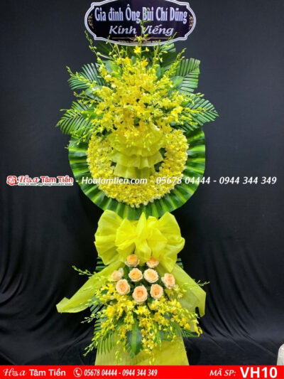Hoa Tâm Tiền cung cấp Hoa Viếng Đám Tang tươi đẹp, giao nhanh, chất lượng tại Vũng Tàu