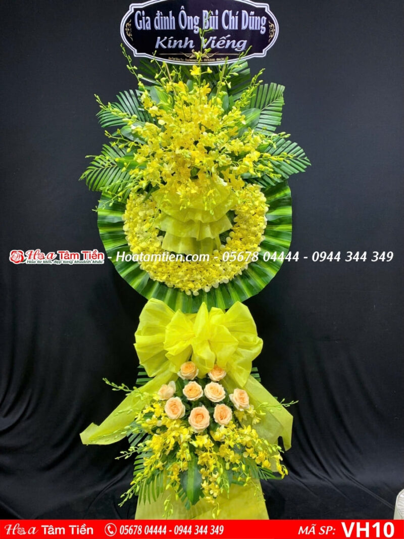 Hoa Tâm Tiền cung cấp Hoa Viếng Đám Tang tươi đẹp, giao nhanh, chất lượng tại Vũng Tàu