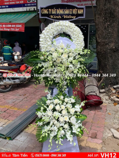 Shop Hoa Tươi Tâm Tiền cung cấp Hoa Tang Lễ tươi đẹp, giao nhanh, chất lượng tại Vũng Tàu