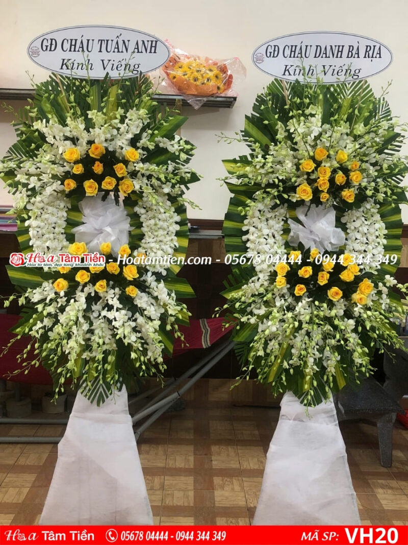 Shop Hoa Tươi Tâm Tiền cung cấp hoa viếng đám tang phường 7 vũng tàu tươi đẹp, giao nhanh, chất lượng tại Vũng Tàu