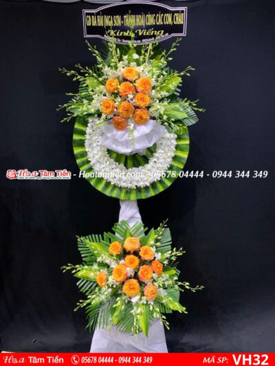 Shop Hoa Tươi Tâm Tiền cung cấp hoa viếng đám tang long hải tươi đẹp, giao nhanh, chất lượng tại Vũng Tàu