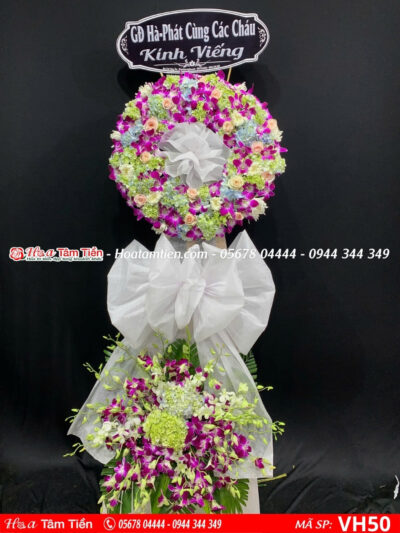 Hoa chia buồn vũng tàu đẹp, Shop Hoa Tươi Tâm Tiền thiết kế chuyên nghiệp và giao nhanh tại Vũng Tàu