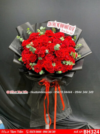 Bó hoa kỷ niệm cưới phong cách hiện đại tại Shop Hoa Vũng Tàu