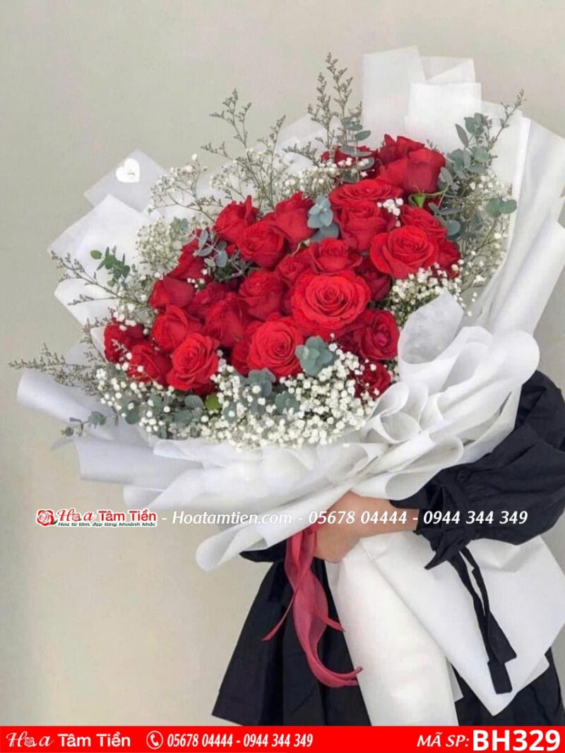 Bó hoa Valentine 14/2 tại Cửa Hàng Hoa Tươi Vũng Tàu