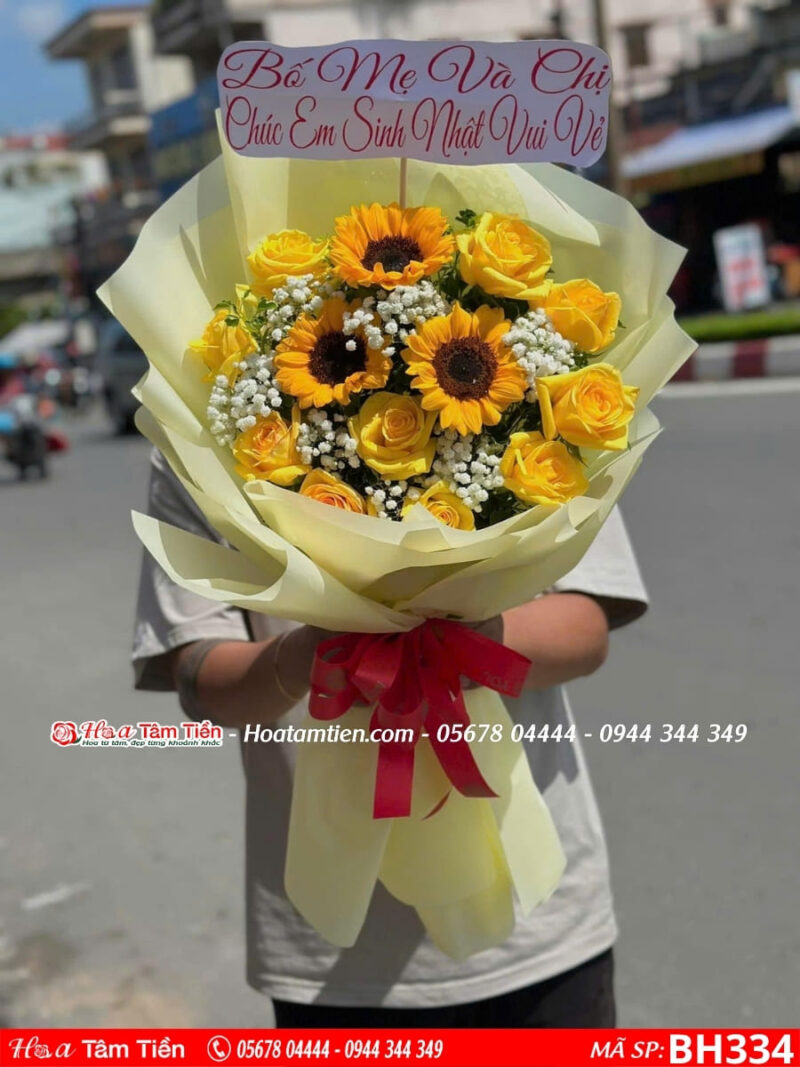 Bó hoa sinh nhật tại Điện Hoa Vũng Tàu