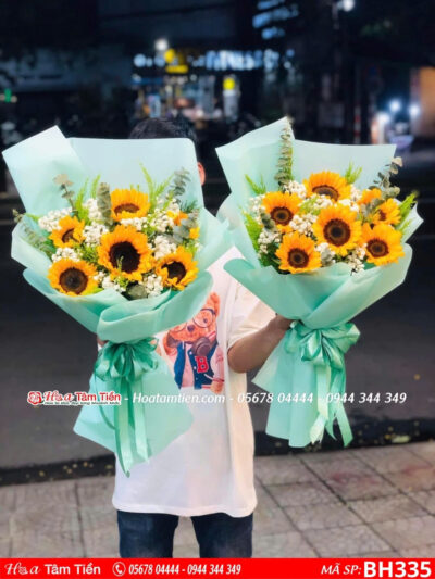 Bó hoa kỷ niệm ngày cưới tại Hoa Tâm Tiền Vũng Tàu