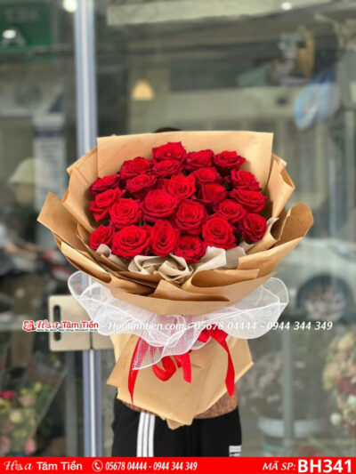 Bó hoa cầu hôn tại Hoa Tâm Tiền Vũng Tàu
