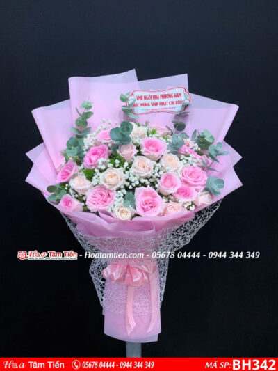 Bó hoa kỷ niệm ngày cưới từ Shop Hoa Tươi Tâm Tiền