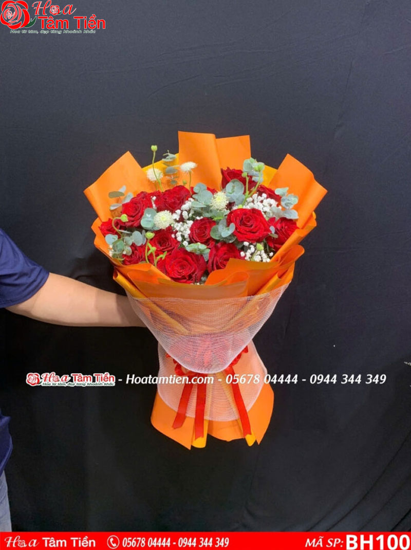 Hoa Tâm Tiền mẫu hoa 20/10 tặng người yêu, tặng vợ ý nghĩa và đẹp nhất