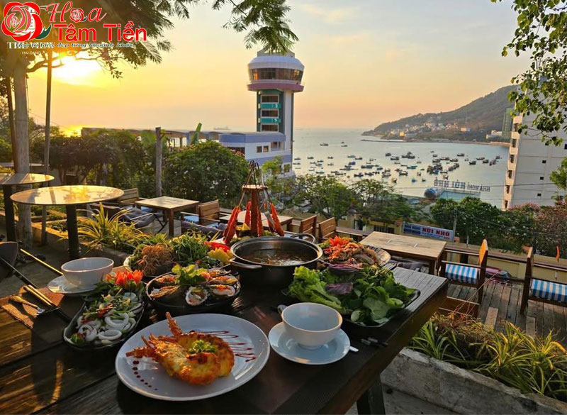 Nhà hàng tổ chức tiệc lãng mạn cho 2 người ở Vũng Tàu