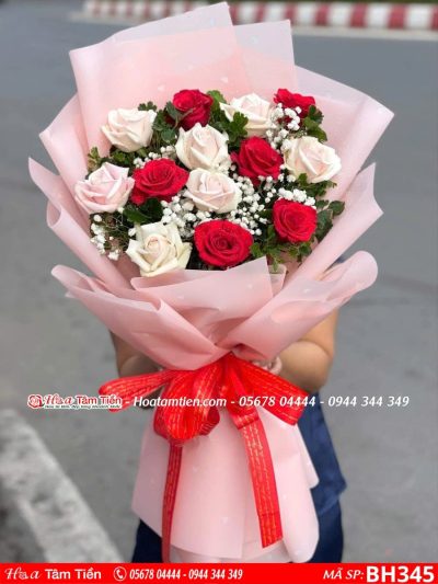 Bó hoa Valentine 14/2 tại Cửa Hàng Hoa Tươi Vũng Tàu