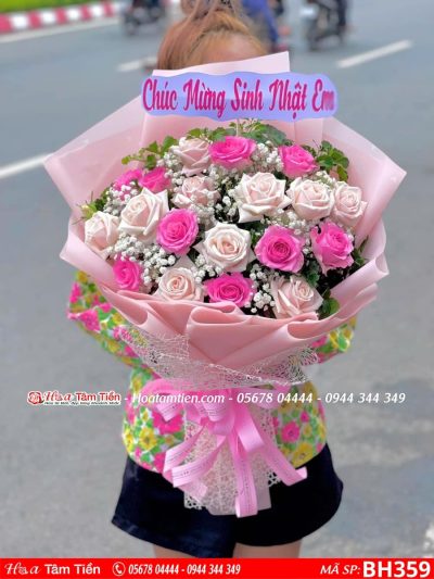 Bó hoa Valentine tại Hoa Tâm Tiền Vũng Tàu