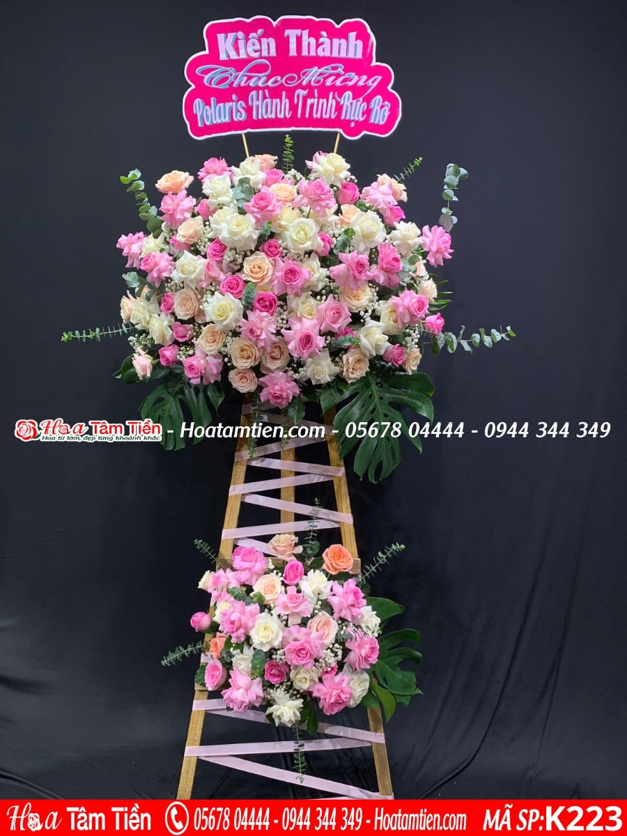 Hoa Tâm Tiền Kệ hoa động thổ phường 2 – shop hoa tươi Vũng Tàu