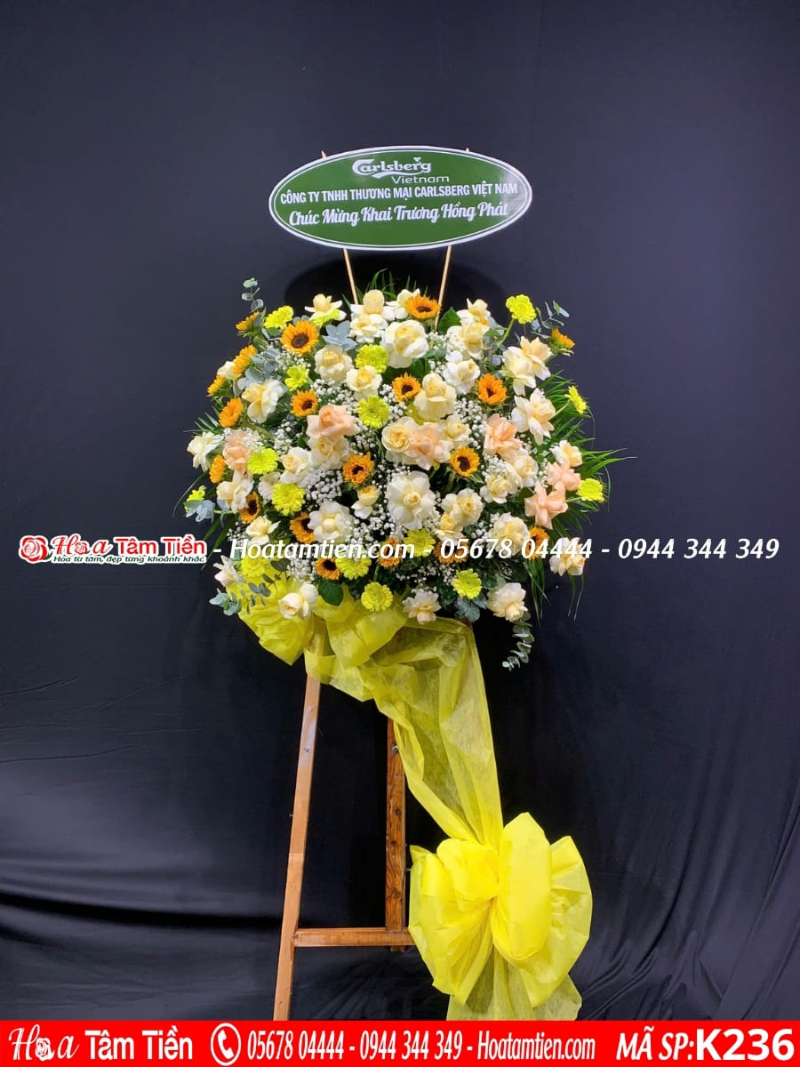 Kệ hoa khởi công Phường Thắng Tam – shop hoa Vũng Tàu