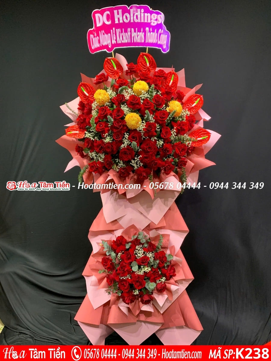 Kệ hoa khai giảng Phường Phước Thắng – shop hoa tươi Vũng Tàu