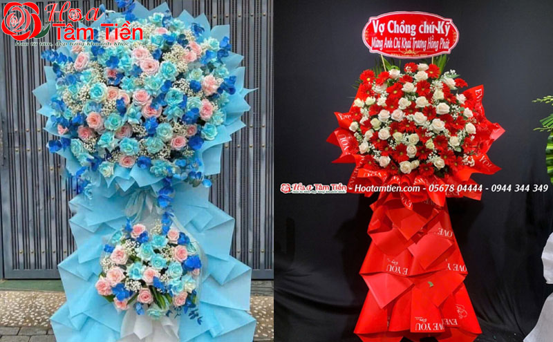 Hoa Tâm Tiền lẵng hoa 20/11